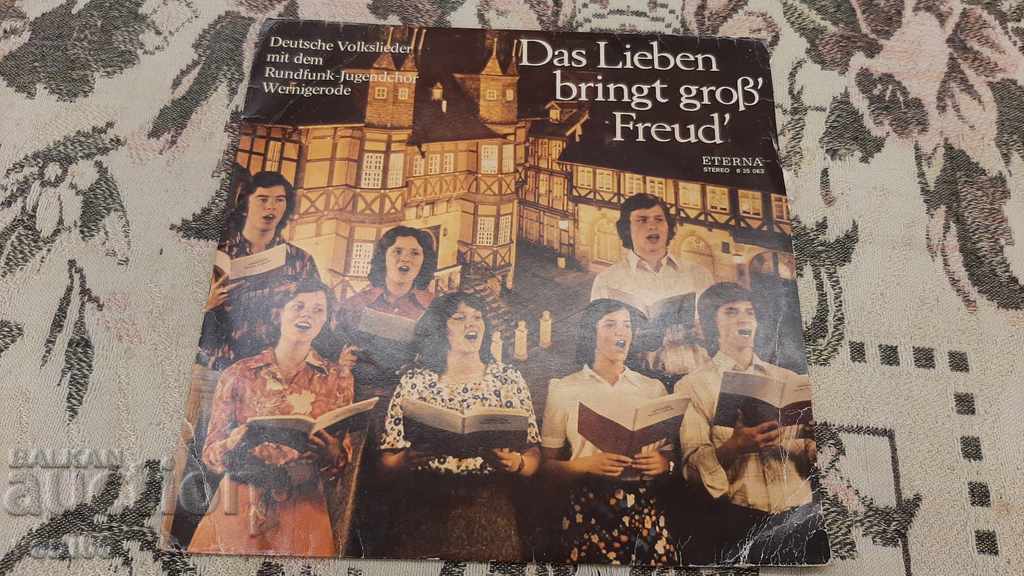 Gramophone record - German folklore