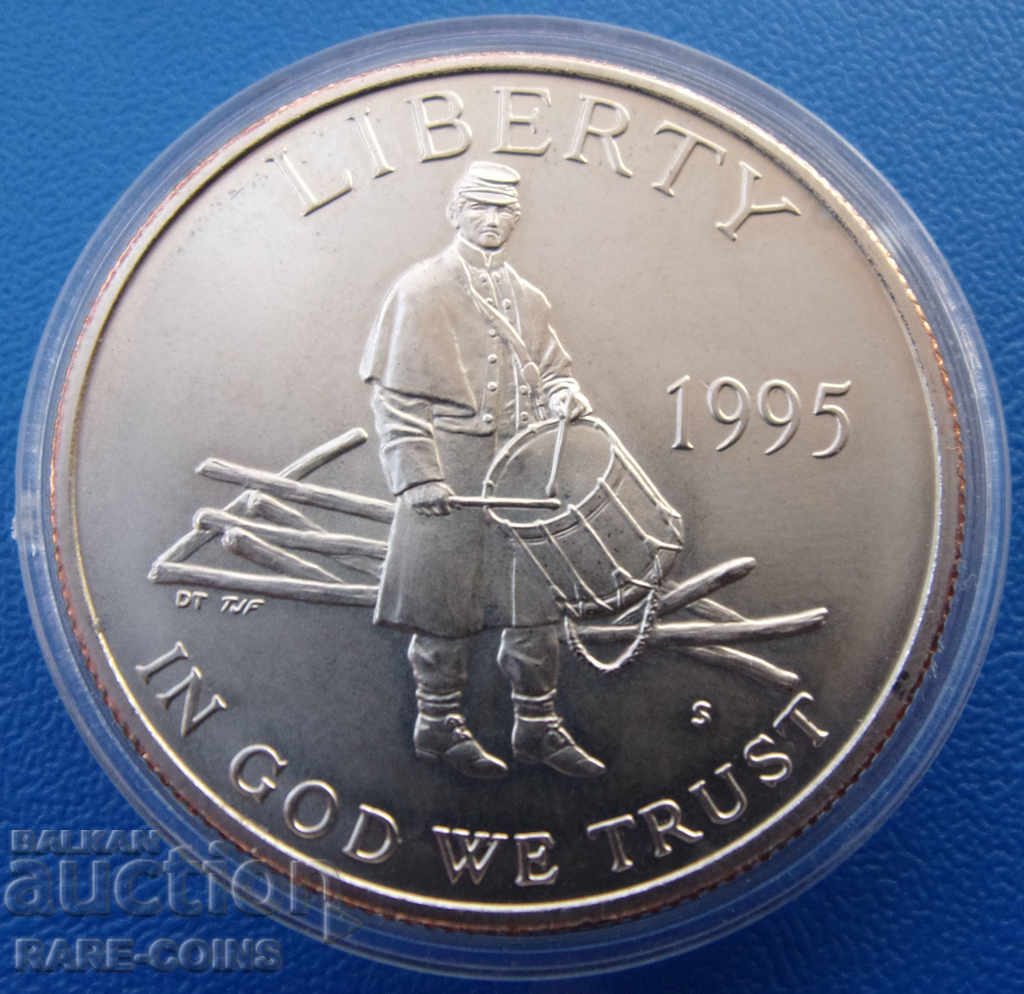 Statele Unite ½ Dolar 1995 UNC Rare Original cu preț € 23.01 | 45.00 BGN