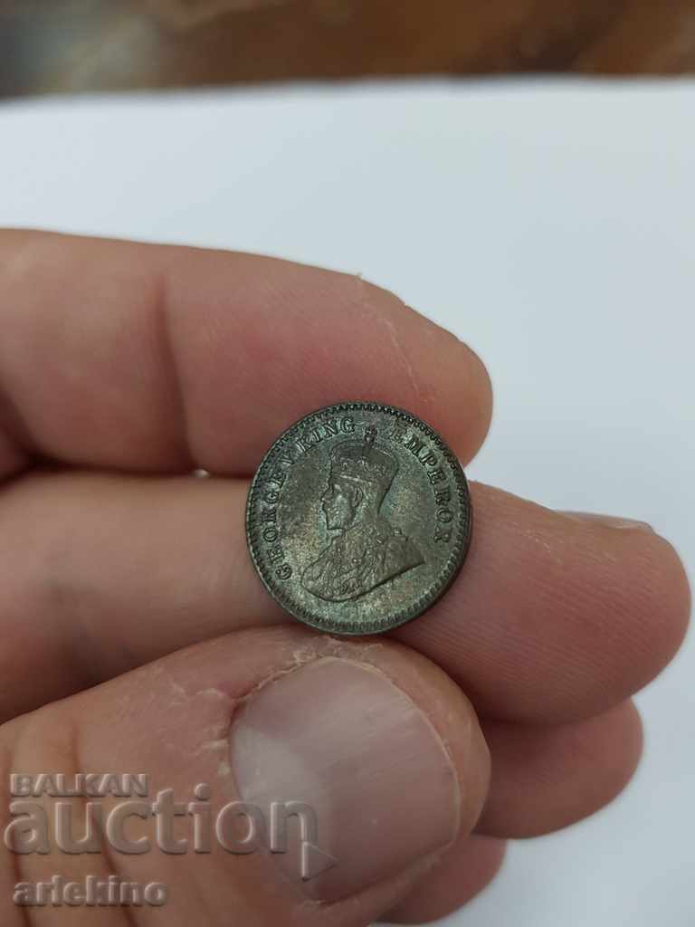 Παράδοση Συλλεκτικό Ινδικό Αγγλικό Νόμισμα 1921 Παράδοση Συλλεκτικό Ινδικό Αγγλικό Νόμισμα 1921