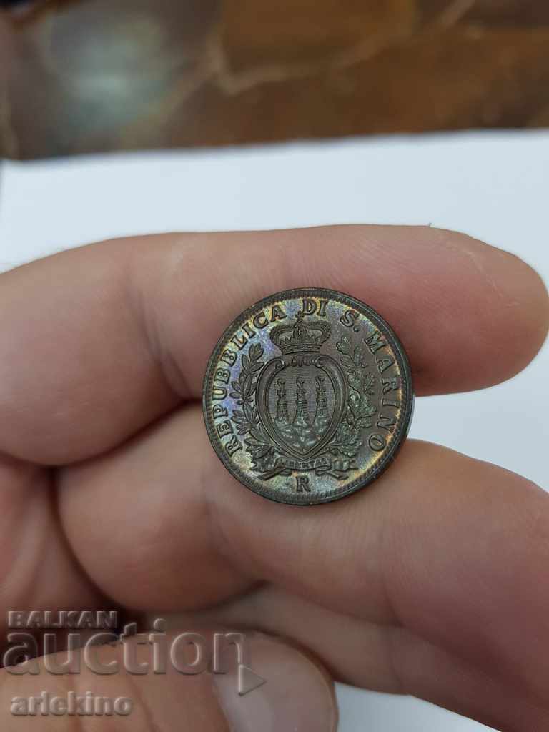 Delivery of Rare coin 10 centisimi San Marino 1937 Delivery of Rare coin 10 centisimi San Marino 1937