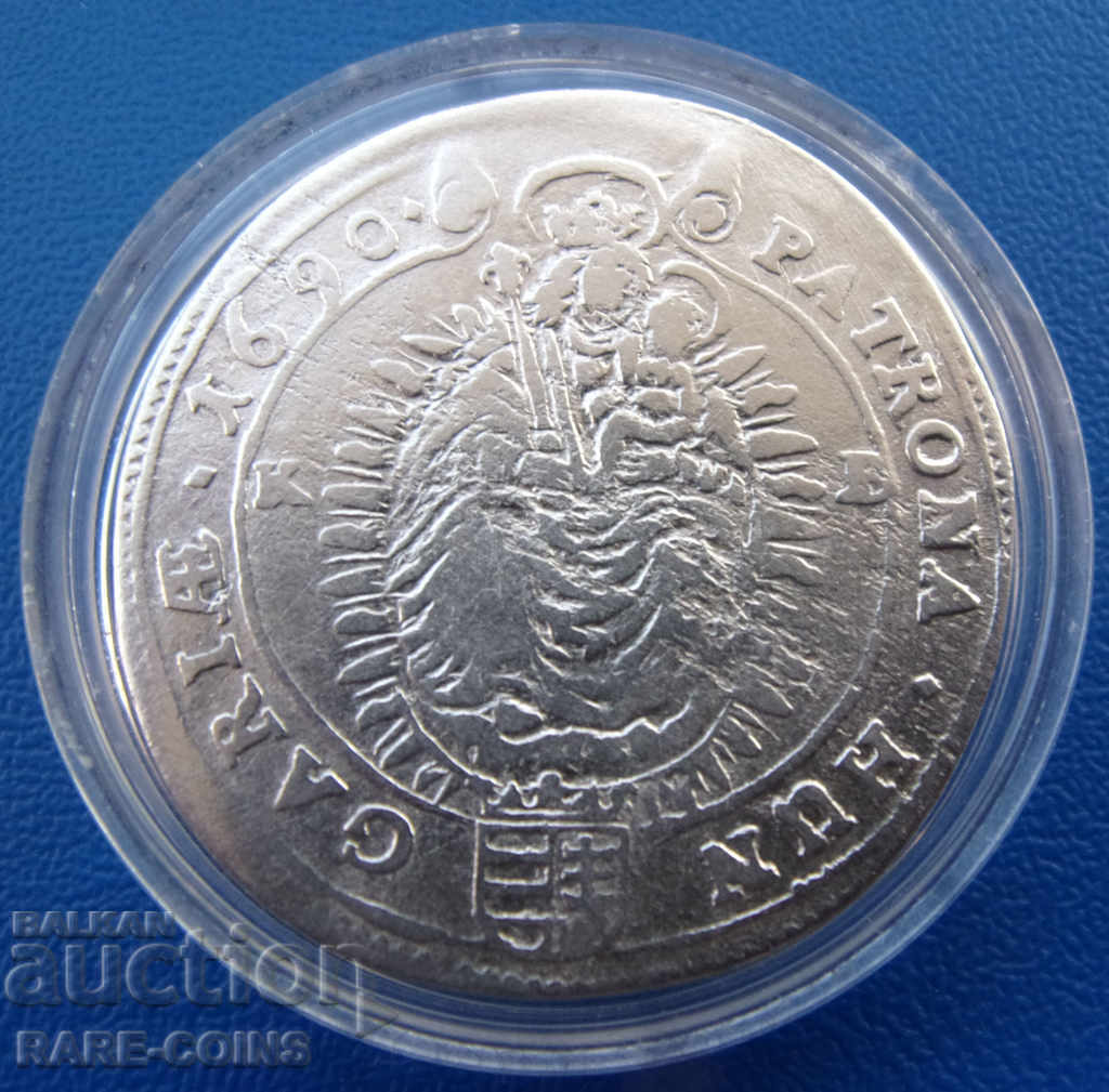 Austria 15 Kreuzer 1690 Rare Original cu preț € 33.23 | 64.99 BGN