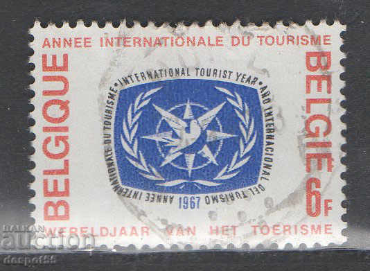 1967. Белгия. Международна година на туризма.