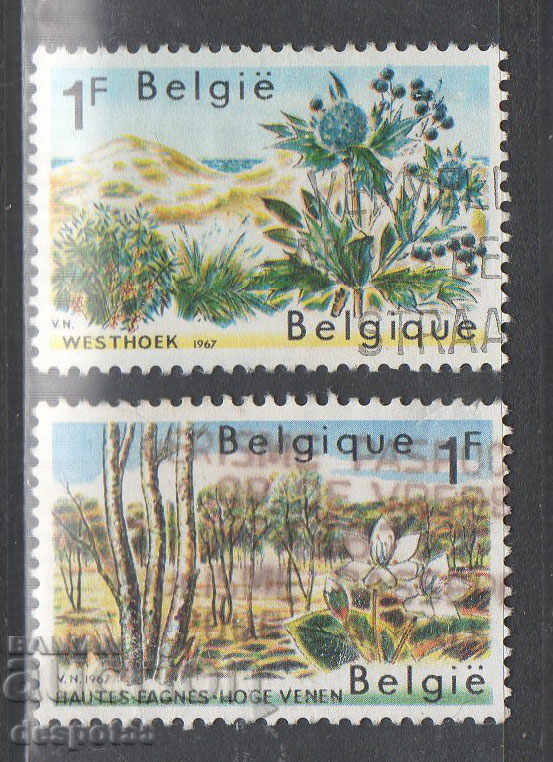 1967. Belgia. Conservarea naturii.