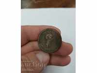 Monedă engleză veche de colecție 1807