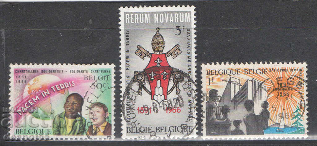 1966. Belgia. '75 a enciclica "Rerum Novarum".