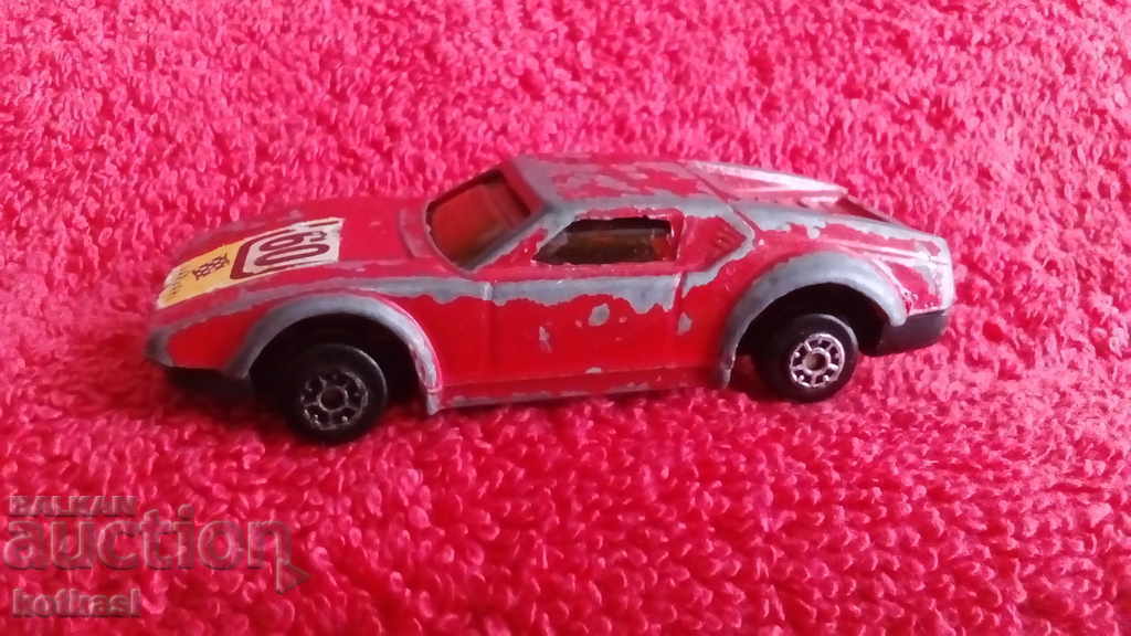 Old metal small sports car with price 5.50 BGN | € 2.81 Old metal small sports car with price 5.50 BGN | € 2.81