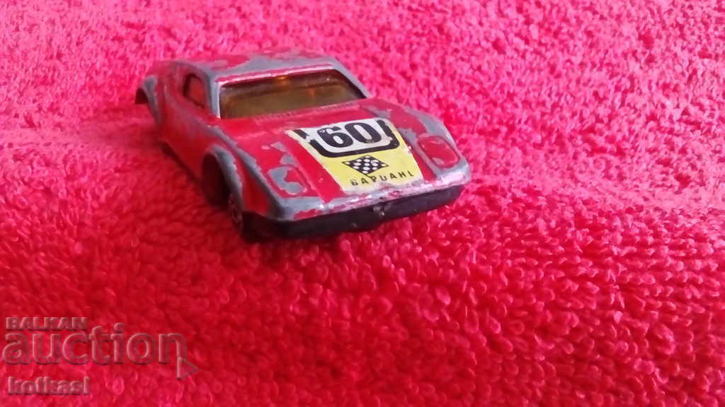 Delivery of Old metal small sports car Delivery of Old metal small sports car