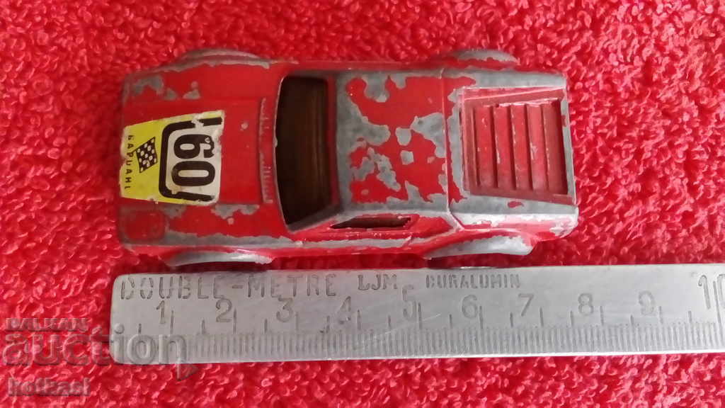 Old metal small sports car Old metal small sports car