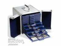 Leuchtturm MBS aluminum suitcase for 10 boxes 20x25 cm