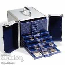 Auction Leuchtturm MBS aluminum case for 10 boxes 20x25 cm Auction Leuchtturm MBS aluminum case for 10 boxes 20x25 cm