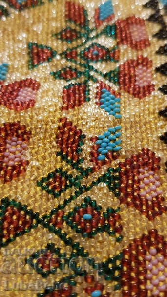 19th Century Hand Embroidery Beads for Making Home Slippers - 7 19th Century Hand Embroidery Beads for Making Home Slippers - 7