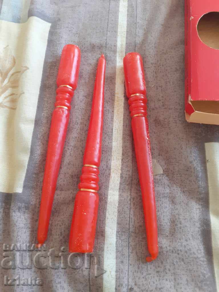 Delivery of Old decorative candles Delivery of Old decorative candles