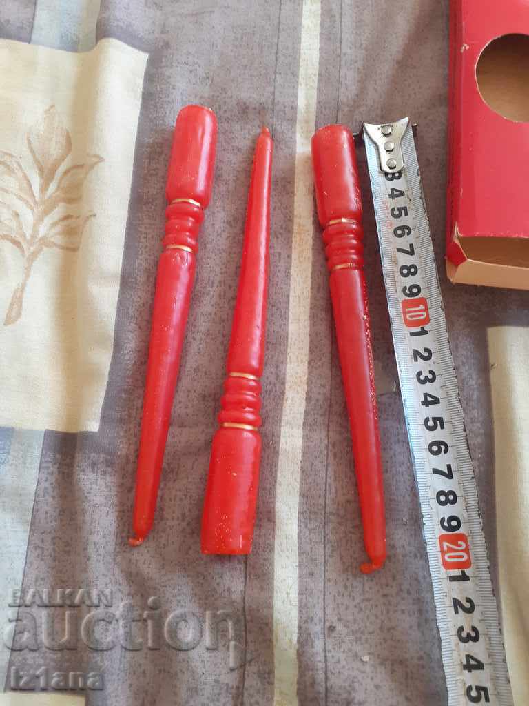 Old decorative candles - 5 Old decorative candles - 5