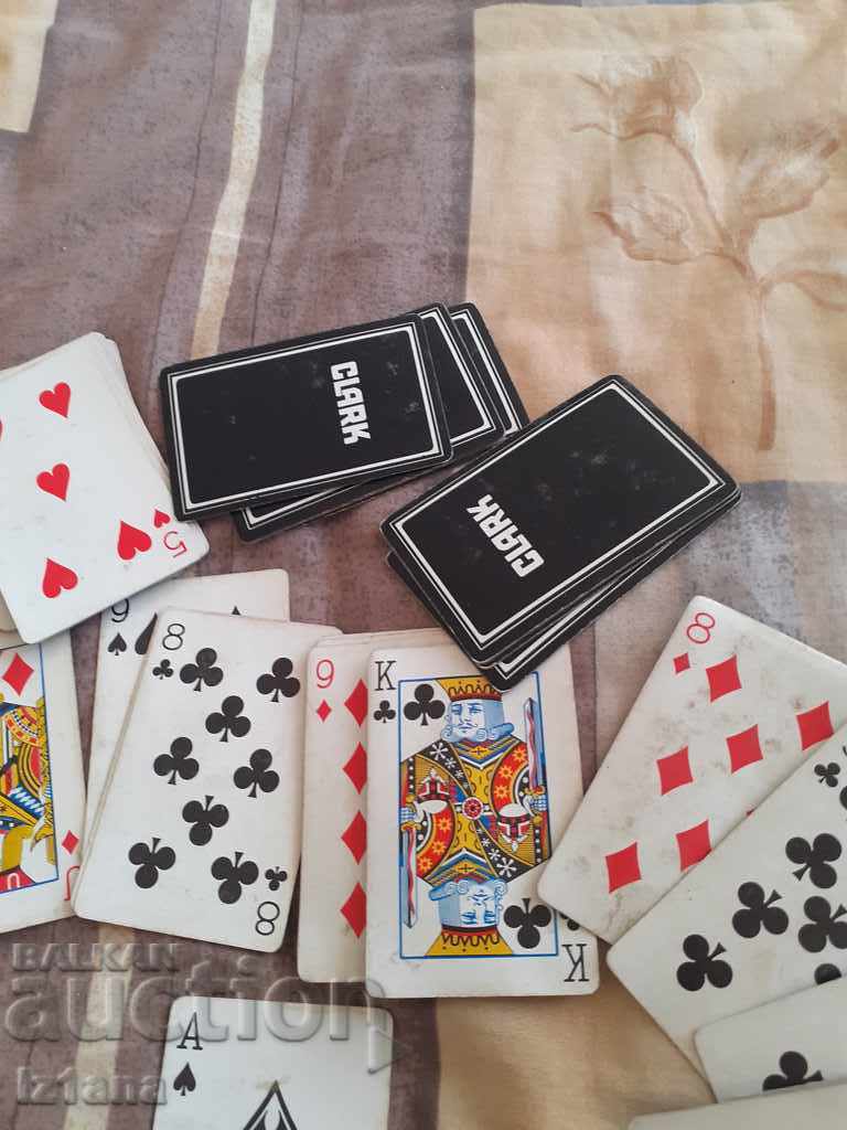 Old Clark playing cards - 6