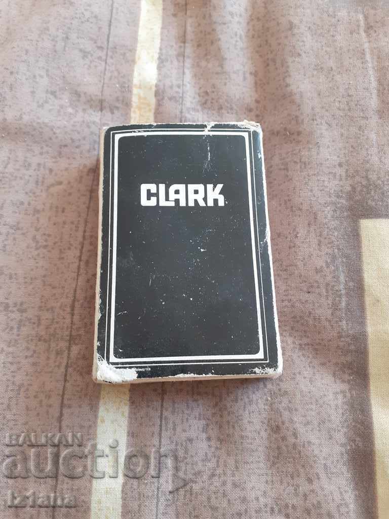 Old Clark playing cards