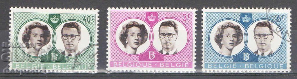 1960. Belgia. nunta regală.