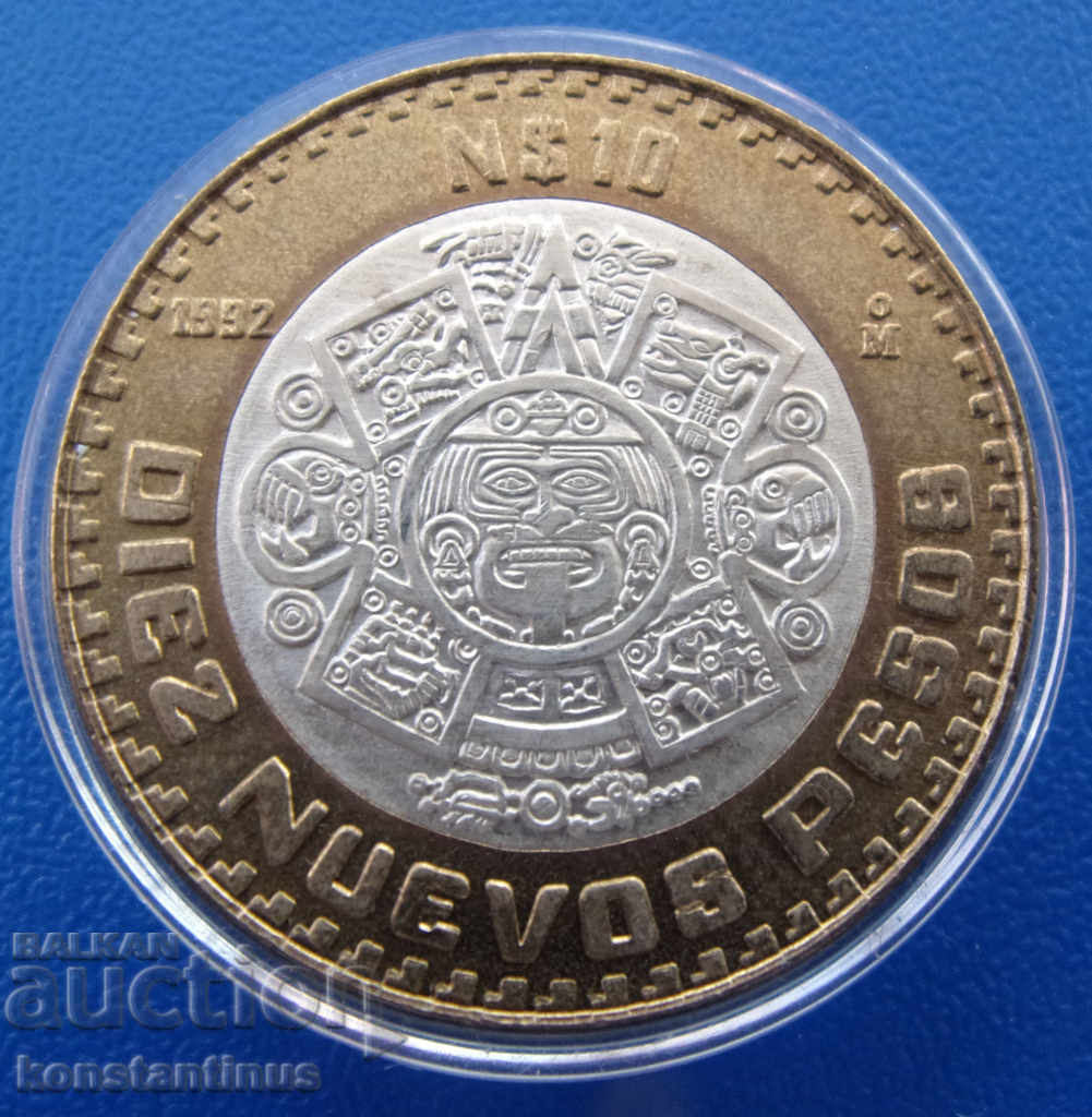Mexic 10 Peso 1992 Argint Rar cu preț € 23.01 | 45.00 BGN