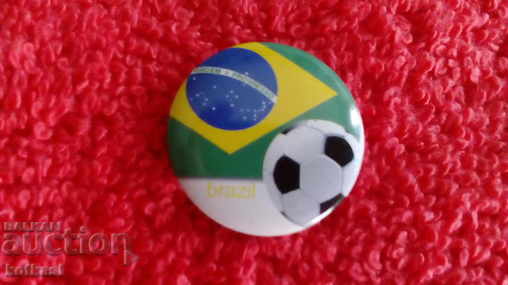 Old sports football badge Brazil with price 3.50 BGN | € 1.79 Old sports football badge Brazil with price 3.50 BGN | € 1.79