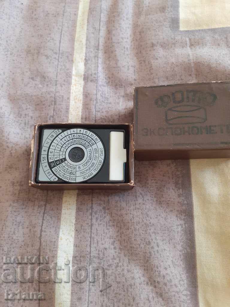 Old Photo Exposure Meter with price 25.00 BGN | € 12.78 Old Photo Exposure Meter with price 25.00 BGN | € 12.78