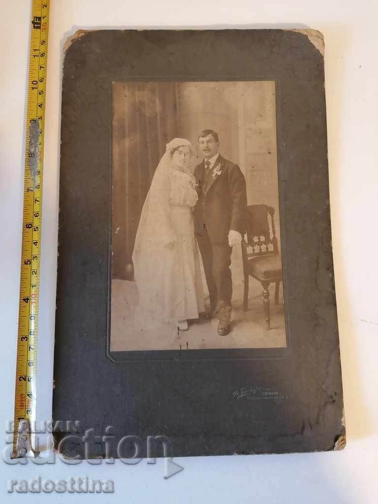 Φωτογραφία χαρτόνι Φ. Γκράμπνερ Σόφια