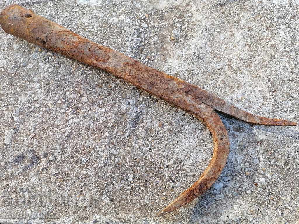 Old hook for wrought iron chanel kangja - 6 Old hook for wrought iron chanel kangja - 6