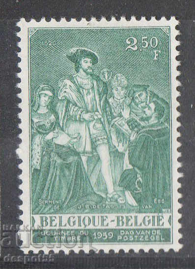 1959. Belgium. Postage stamp day.