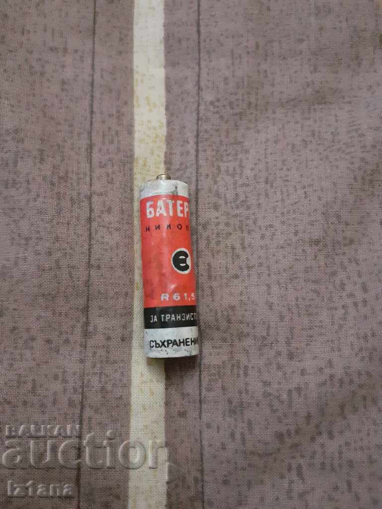 Auction Old battery for transistors R6 Auction Old battery for transistors R6