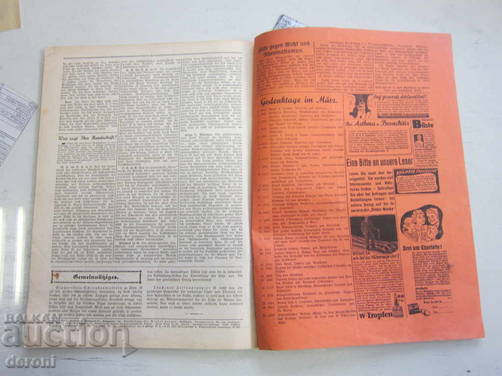 German magazine book 3 Reich 1938 - 6 German magazine book 3 Reich 1938 - 6