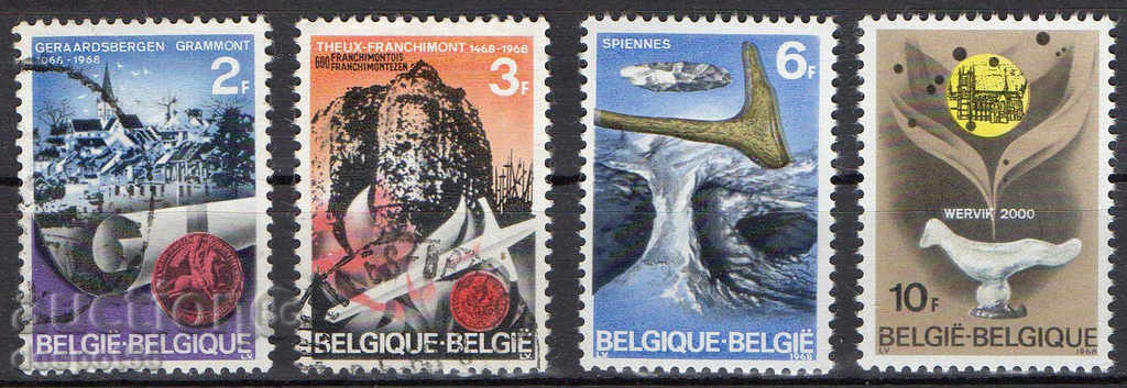1968. Belgium. Historical motives.