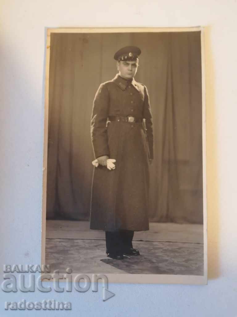 Fotografie veche Sofia Photo Art Rashev 1938 Soldat