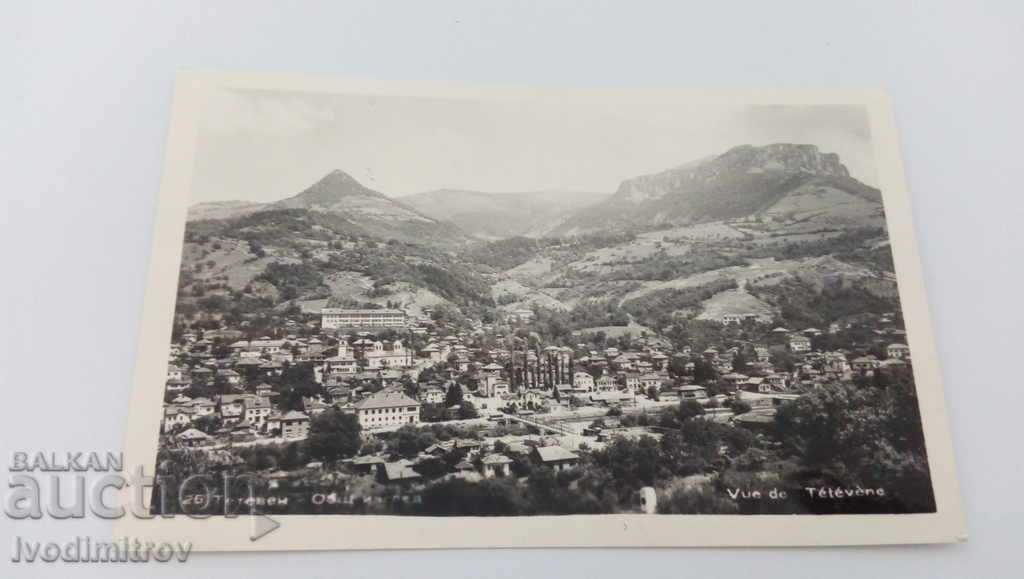 Postcard Teteven Overview 1965