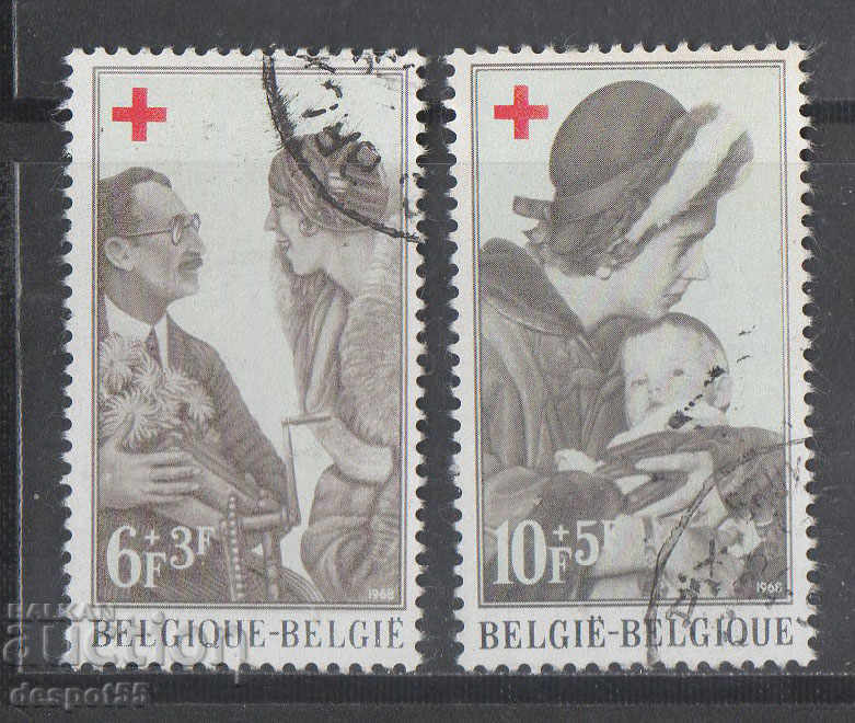 1968. Βέλγιο. Ερυθρός Σταυρός - φιλανθρωπία.