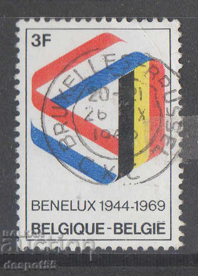 1969. Belgium. BENELUX's 25th anniversary.