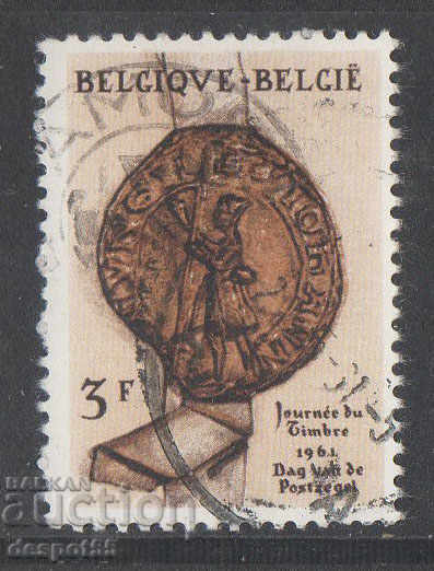 1961. Belgium. Postage stamp day.