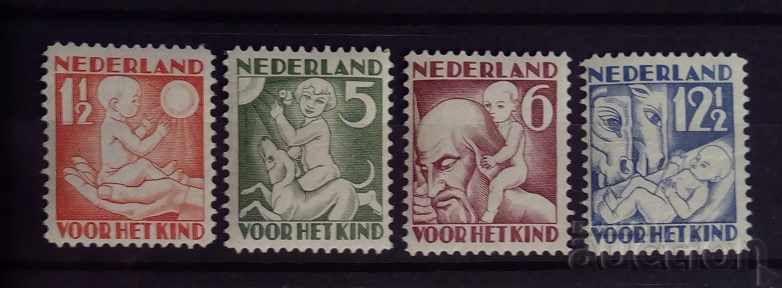 Netherlands 1930 Child Care/Horses MH