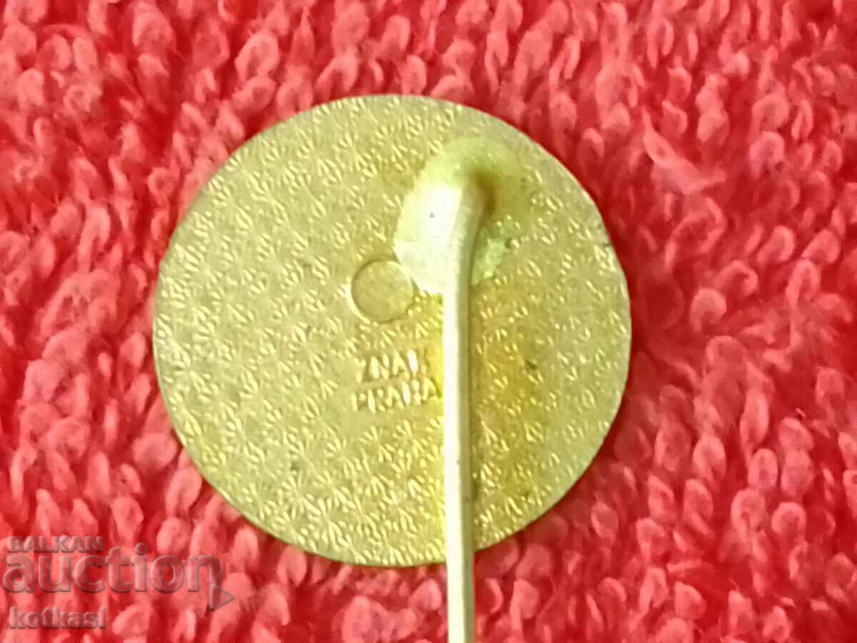 Auction Old sports badge gymnastics enamel IFSA SOFIA 1984 Auction Old sports badge gymnastics enamel IFSA SOFIA 1984