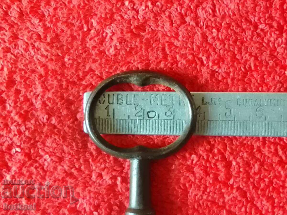 Delivery of Old large metal iron forged key