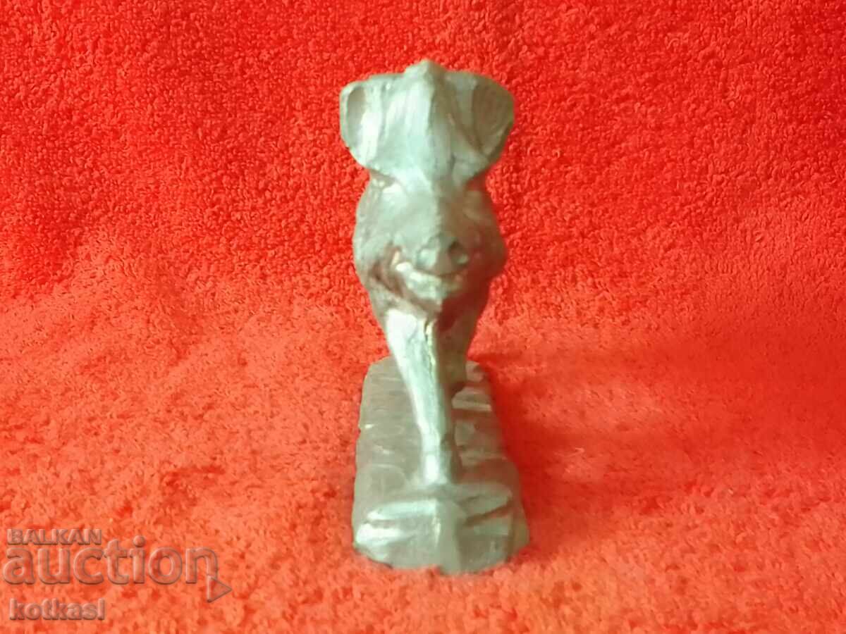 Veche figurină solidă din metal Boar Pig Game Hunting - 5 Veche figurină solidă din metal Boar Pig Game Hunting - 5