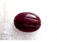 NATURAL RUBY - GRAVED, SHELL - 4,10 carat (315)