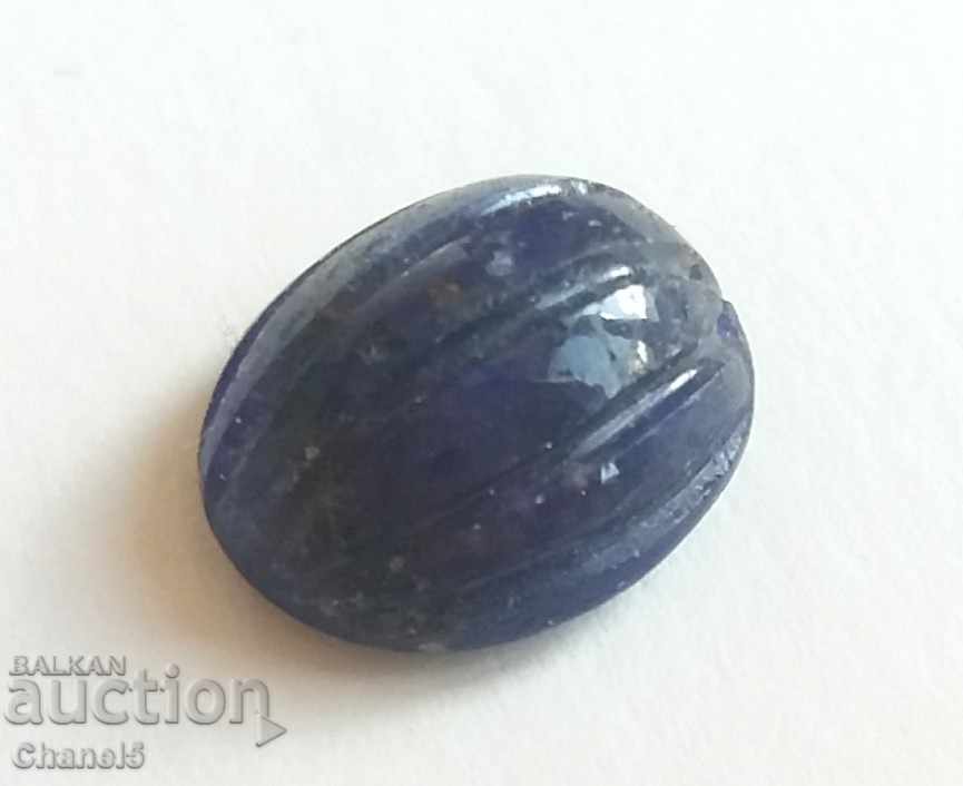 Delivery of NATURAL SAPPHIRE - ENGRAVED, MUSSEL - 4.10 carats (316) Delivery of NATURAL SAPPHIRE - ENGRAVED, MUSSEL - 4.10 carats (316)
