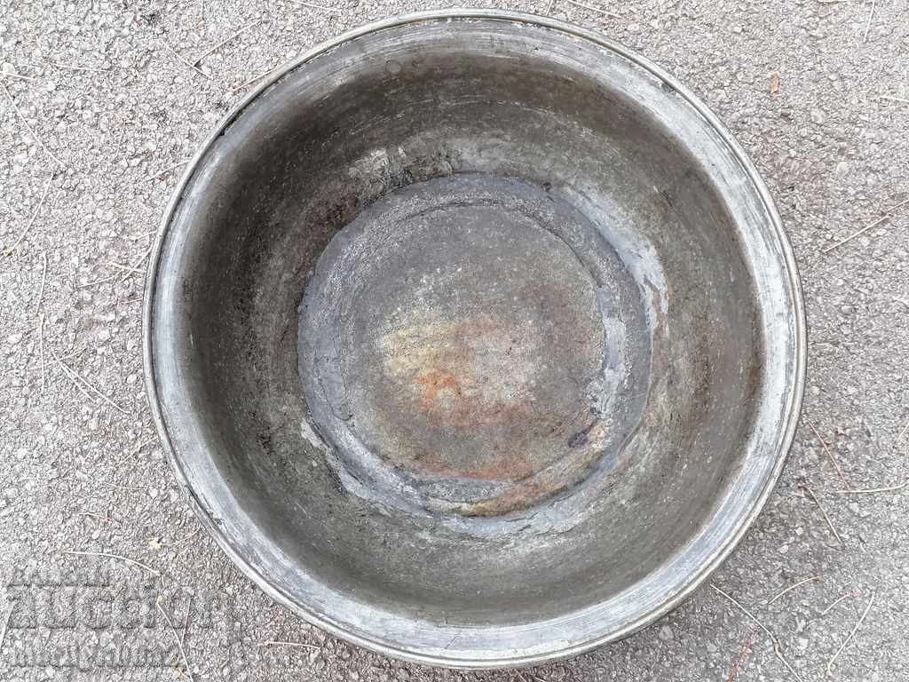 μπολ Χαλκός γραμματοσειρές χαλκού χαλκού κατσαρόλα λέβητα τηγάνι - 7