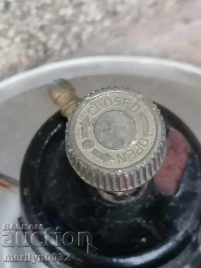 Delivery of Old gas heating lamp Delivery of Old gas heating lamp