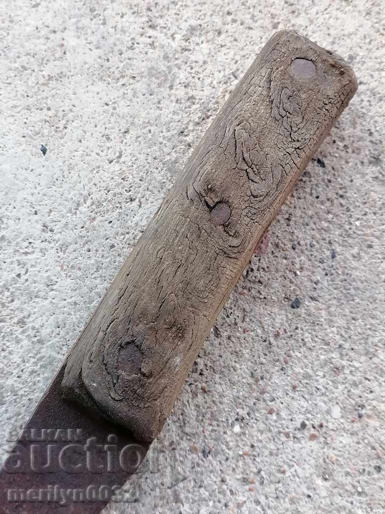 Shepherd's knife with red buffalo horn Karakulak 19th century - 5 Shepherd's knife with red buffalo horn Karakulak 19th century - 5