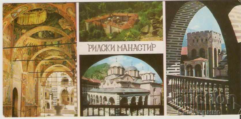 Card Bulgaria Mănăstirea Rila K 14 *