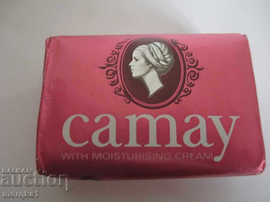 Луксозен английски сапун от 80те Камей Camay