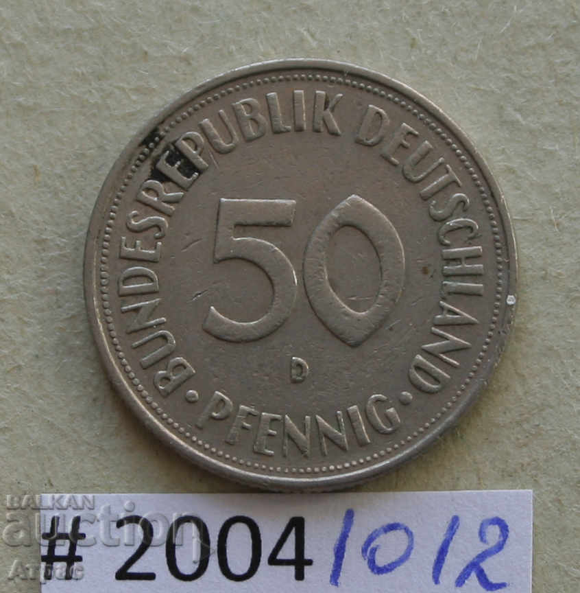 50  пфениг  1950    ГФР