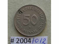 50  пфениг  1950    ГФР