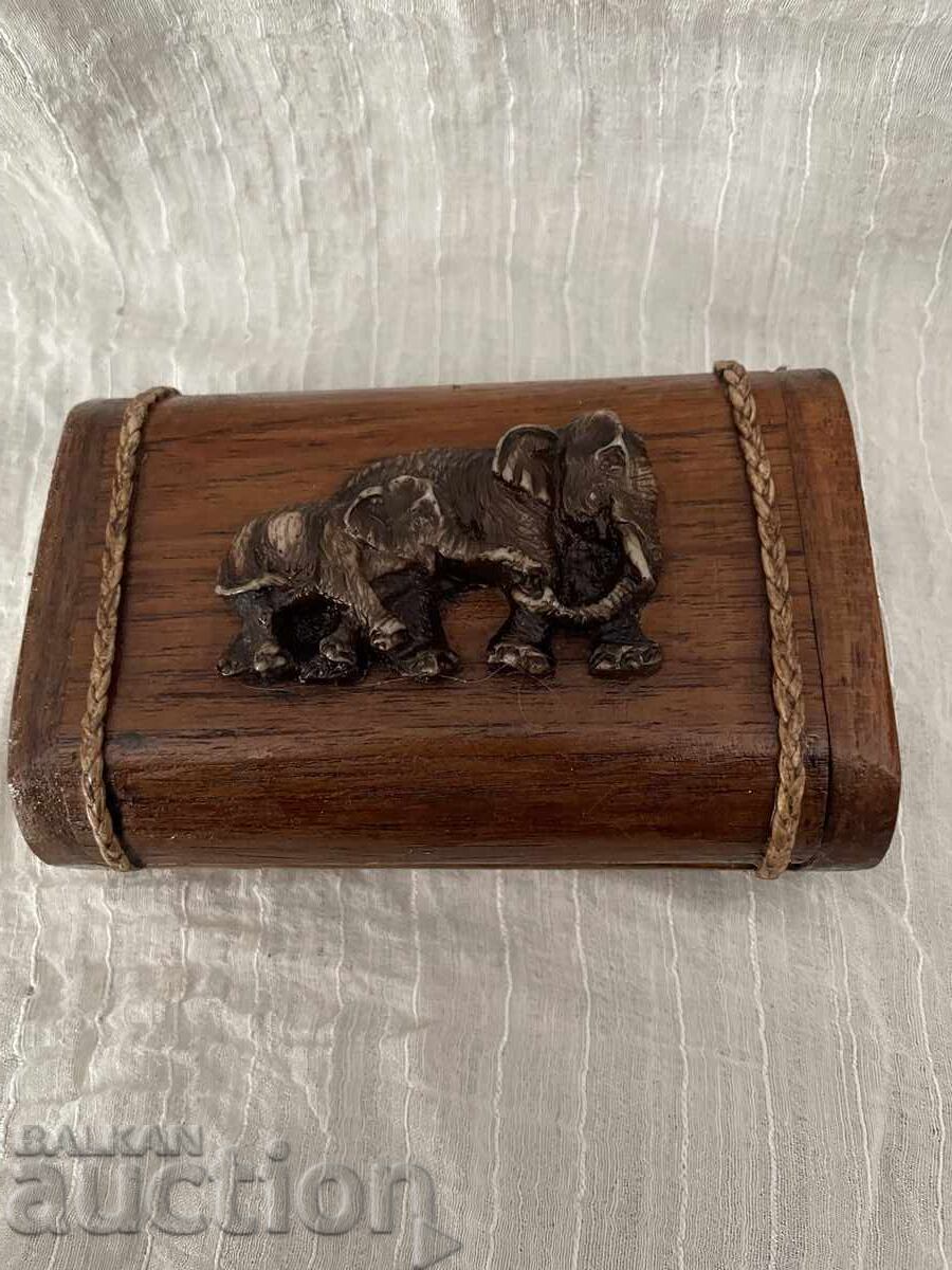 Box - 11.5/7/4 cm, mahogany