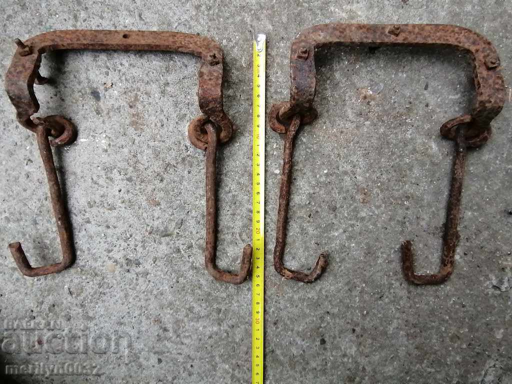 Wrought iron rail on a cart - 6 Wrought iron rail on a cart - 6