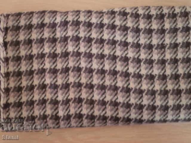 Delivery of Plaid wool fabric-1.60 / 1.50 m